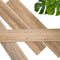 WallArt Planken hout-look schuurhout eiken houtskoolzwart