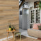 WallArt Planken hout-look schuurhout eiken houtskoolzwart