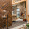 WallArt - Planken - hout-look - schuurhout - eiken - omberbruin