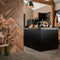 WallArt - Planken - hout-look - schuurhout - eiken - omberbruin
