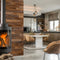 WallArt - Planken - hout-look - schuurhout - eiken - omberbruin