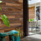 WallArt - Planken - hout-look - schuurhout - eiken - omberbruin