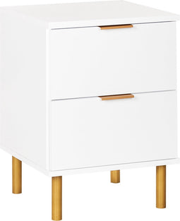 WALPOLE - Nachtkastje - Wit - Hout