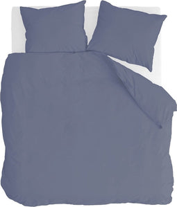 Walra Dekbedovertrek Vintage Cotton - 240x220 - 100% Katoen - Blauw