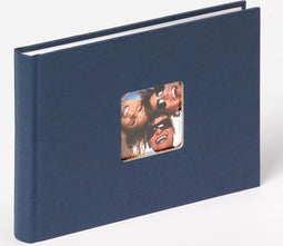 Walther Design FA-207-L Fun - Fotoalbum - 22 x 16 cm - Blauw - 40 pagina's