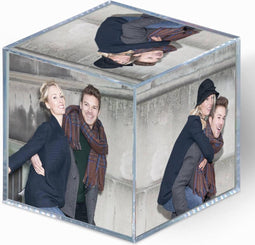 Walther Design - Fotokubus - Fotoformaat 8,5 x 8,5 cm - Transparant