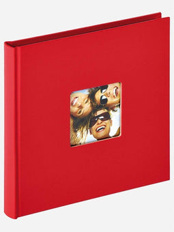 Walther Design Fun - Fotoalbum - 18 x 18 cm - 30 pagina's - Rood