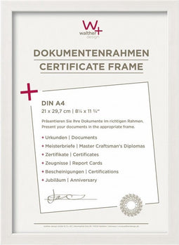 Walther Design JK130W fotolijst Wit Enkele fotolijst