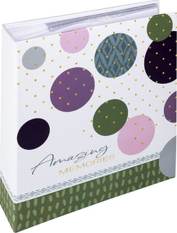 walther design - ME-487-A - Amazing Memories - Memo-Album - groen - 200 foto's 13x18 cm