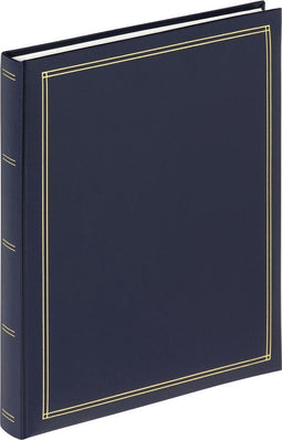 Walther Design SK-124-L Monza - Fotoalbum - 26 x 30 cm - Blauw - 30 pagina's