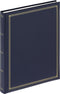 Walther Design SK-124-L Monza - Fotoalbum - 26 x 30 cm - Blauw - 30 pagina's