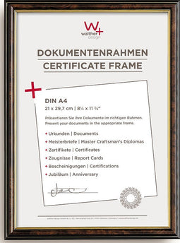 Walther Design Smell - Fotolijst - Fotoformaat 21 x 29,7 cm (A4) - Notenhout