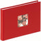 Walther FA-207-R Fun - Fotoalbum - 22 x 16 cm - Rood - 40 pagina's
