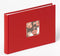 Walther FA-207-R Fun - Fotoalbum - 22 x 16 cm - Rood - 40 pagina's