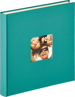 Walther Fun - Fotoalbum - Zelfklevend - 33 x 34 cm - 50 pagina's - Petrol Groen