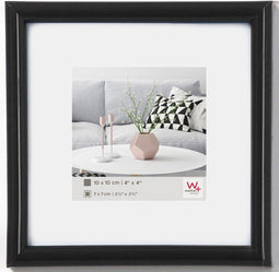 Walther Galeria - Fotolijst - Fotomaat 20x20 cm - Zwart