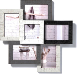 Walther Home - Fotolijst - Fotoformaat 5x10x15 cm + 1x10x10 cm - licht grijs