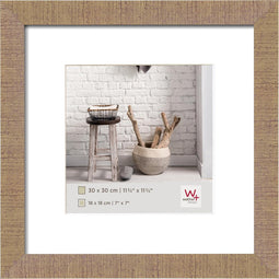 Walther Home - Fotolijst - Fotomaat 30x30 cm - Beige Bruin