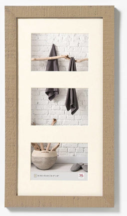 Walther Home - Fotolijst - Fotomaat 3x13x18 cm - Beige Bruin