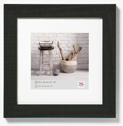 Walther Home - Houten lijst - Fotoformaat 20x20 cm - Zwart