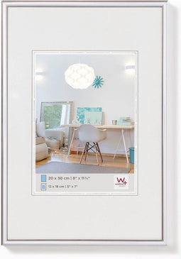 Walther New Lifestyle - Fotolijst - Fotoformaat 30x30 cm - zilver