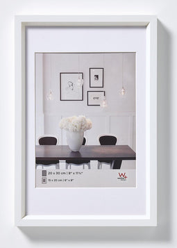 Walther Steel Style - Kunststof lijst - Fotoformaat 20x30 cm - Wit