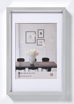 Walther Steel Style - Kunststof lijst - Fotoformaat 20x30 cm - Zilver
