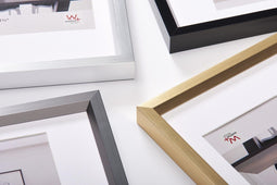 Walther Steel Style - Kunststof lijst - Fotoformaat 30x40 cm - Wit