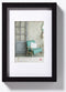 Walther Stockholm - MDF Houten lijst - Fotoformaat 15x20 cm - Zwart