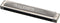 Walther Tremolo mondharmonica 24 gaten C - Prachtig ontwerp - chroom/zwart