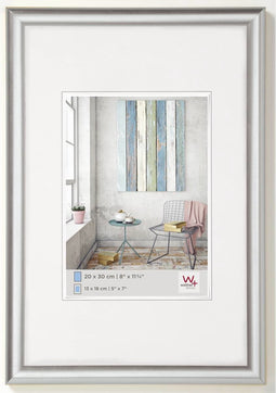 Walther Trendstyle - Fotolijst - Fotoformaat 18x24 cm - Zilver