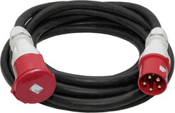 Walther Werke 39600516100 Stroom Verlengkabel 63 A Zwart 10.00 m