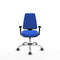 Piqueras y Crespo B1D056N - Bureaustoel - Verstelbare hoogte met armleuning - Blauw