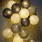 LED Cotton Balls Fairy Lights, 3.3 m, Pack of 20