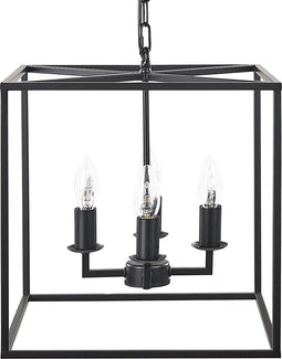 WANCHET - Hanglamp - Zwart - IJzer