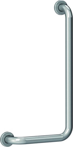 Wandbeugel RVS - 90° gehoekt 30 x 60 cm links