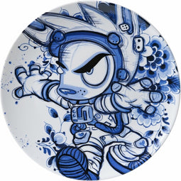 Wandbord Loes van Delft - Astro Pjipje - 26 cm