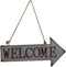 Wanddeco Bordje Welcome 64x66 cm