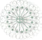 Wanddeco IJzer Rond