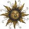 Wanddecoratie 3D Zon donker 35 cm