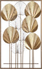 Wanddecoratie 54 x 5 x 91,5 cm Gouden Metaal