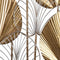 Wanddecoratie 54 x 5 x 91,5 cm Gouden Metaal