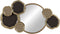 Wanddecoratie Bruin Gouden Ijzer 97,8 x 6,4 x 54 cm