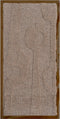 Wanddecoratie Devin Beige - Wool Hanging 40 x 80 cm