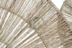 Wanddecoratie DKD Home Decor 115 x 1 x 45 cm Natuurlijk Bruin Tropisch