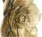Wanddecoratie DKD Home Decor 19,5 x 5,5 x 19,5 cm Bloem Gouden
