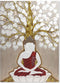 Wanddecoratie DKD Home Decor Beige Gouden 70 x 4 x 100 cm