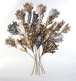 Wanddecoratie DKD Home Decor Gouden Metaal Licht koper (108 x 10 x 117.5 cm)