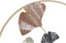 Wanddecoratie DKD Home Decor Gouden Metaal Terra cotta Blad van een plant (103,5 x 7 x 67 cm)