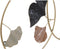 Wanddecoratie DKD Home Decor Gouden Metaal Terra cotta Blad van een plant (103,5 x 7 x 67 cm)